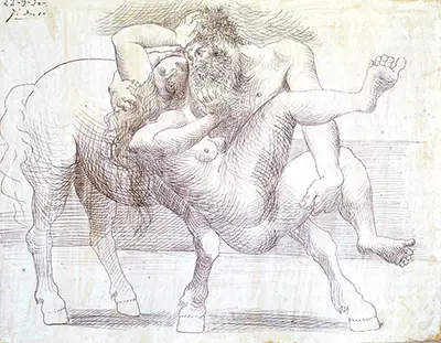 Abduction (Nessus and Deianeira) Pablo Picasso